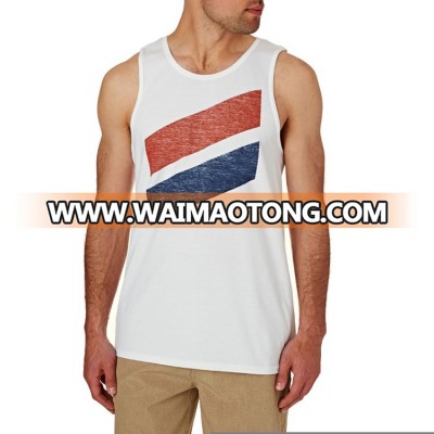 Hot sale plain no branded t shirts wholesale china stringer tank top