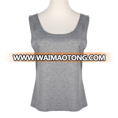 Fashionable patterns sports vest custom woman vest