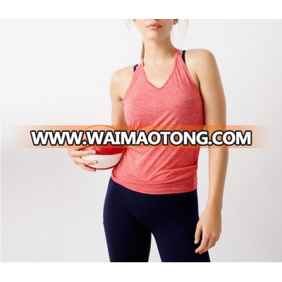 China Waimaotong tank top with cross woman fitness fashion ladies tank top